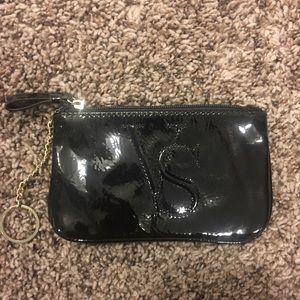 Victoria’s Secret Patent “VS” Logo Wristlet